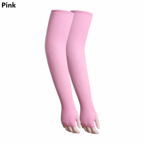 2pcs_sun_protection_ice_sleeves_upf_50+_stay_cool_&protected-pink_with_thumbhole_3.webp