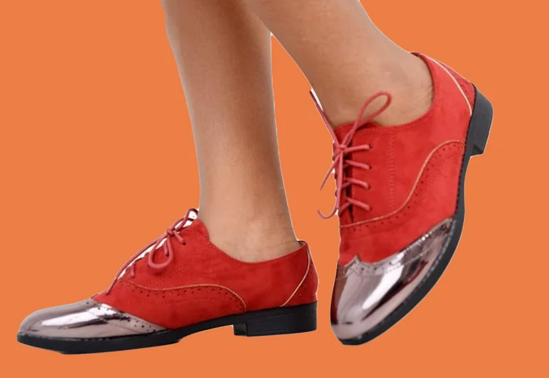 fashion_brogues_ladies_laced_shoes_red_silver_black_2.webp