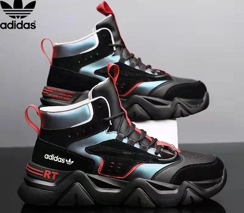 adidas_jeddens_sports_running_shoes_lace_up_sneakers_black_orange_2.webp