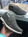 Tan Suede Penny Loafers Coffee 1.webp