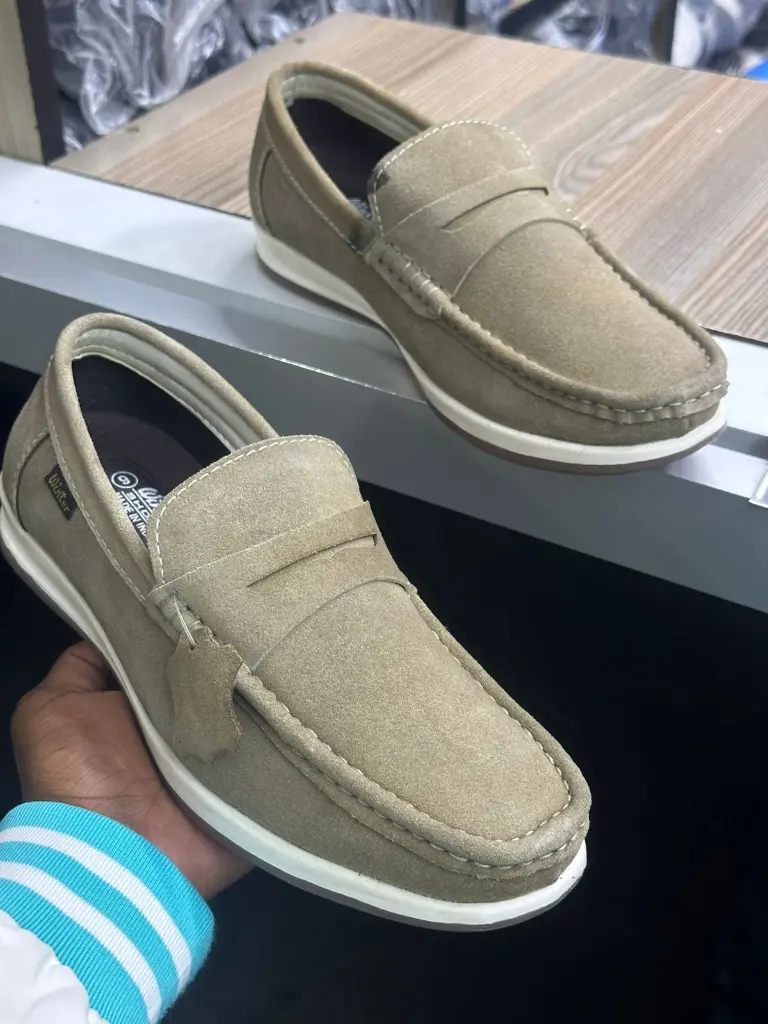 Tan Suede Penny Loafers3.webp