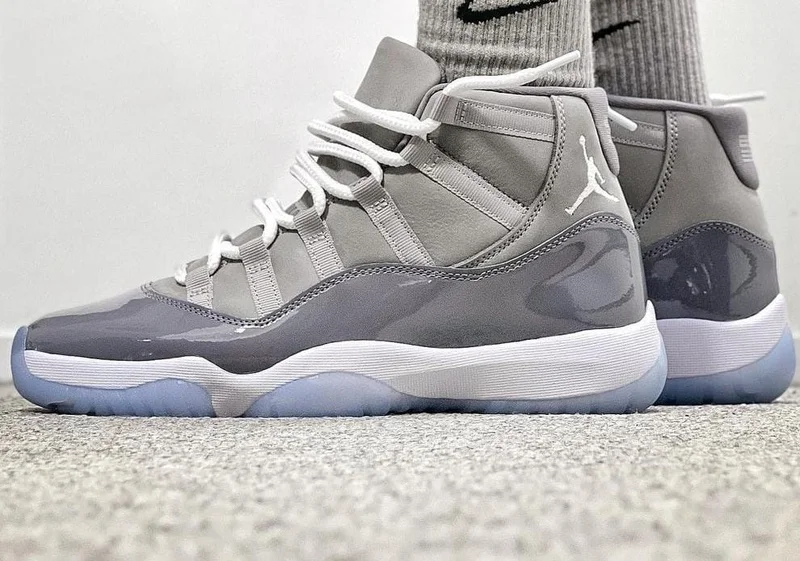 Cool Grey Air Jordan 11 Men's Sneakers