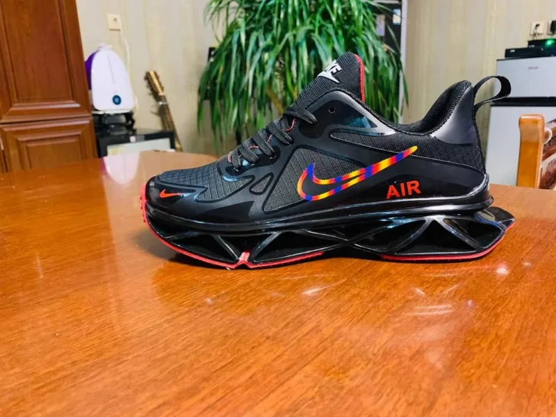 Nike air Blade Mens Running Shoes Black Sneakers