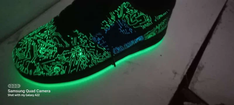 Nike Air Force 1 Computer Chip Space Jam Green
