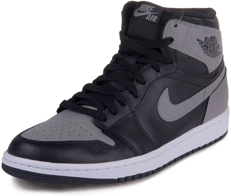 Nike Air Jordan 1 Retro High OG (Shadow) Black/Soft Grey