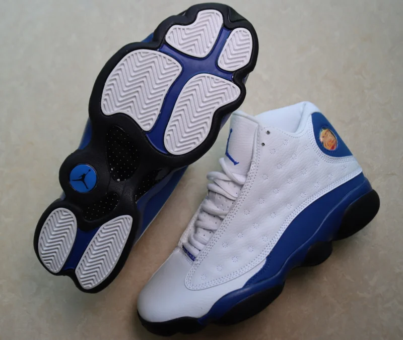 NIKE AIR JORDAN 13 XIII RETRO PS WHITE HYPER ROYAL BLUE