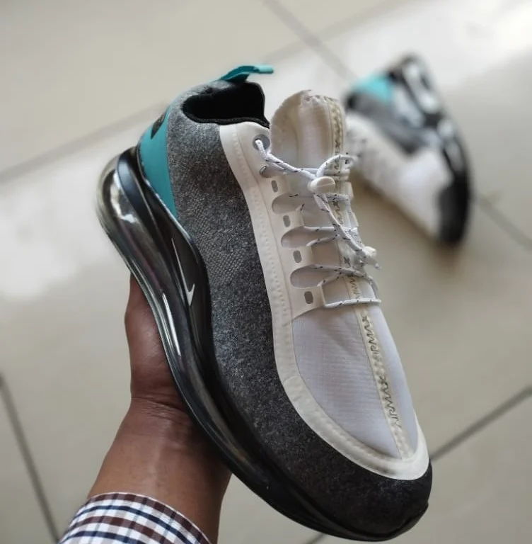 Nike Air Max 720 Run Utility - White Grey Blue Black