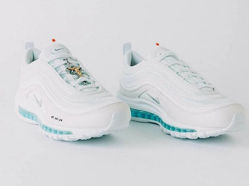 NIKE AIR MAX 97 x MSCHF x INRI  JESUS SHOES