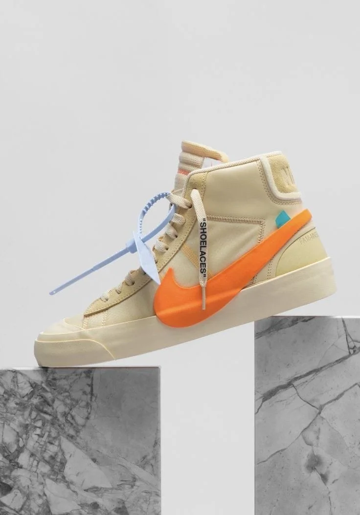 Nike Blazer Off-White Orange