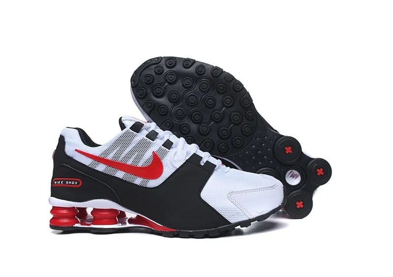 Nike Shox Avenive NZ 2 White Black Red Running Shoes