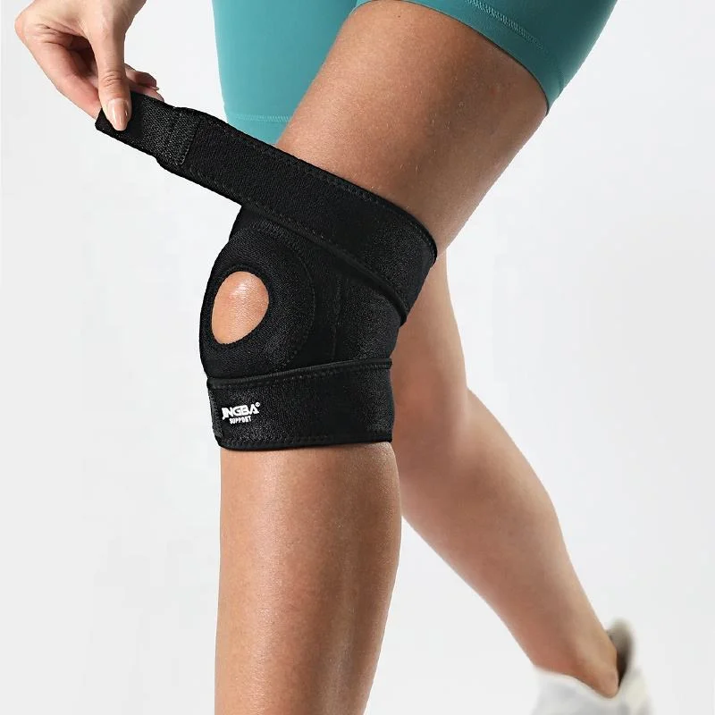 Mountaineering Knee Support Brace Adjustable Sports Basketball Running Leg Knee