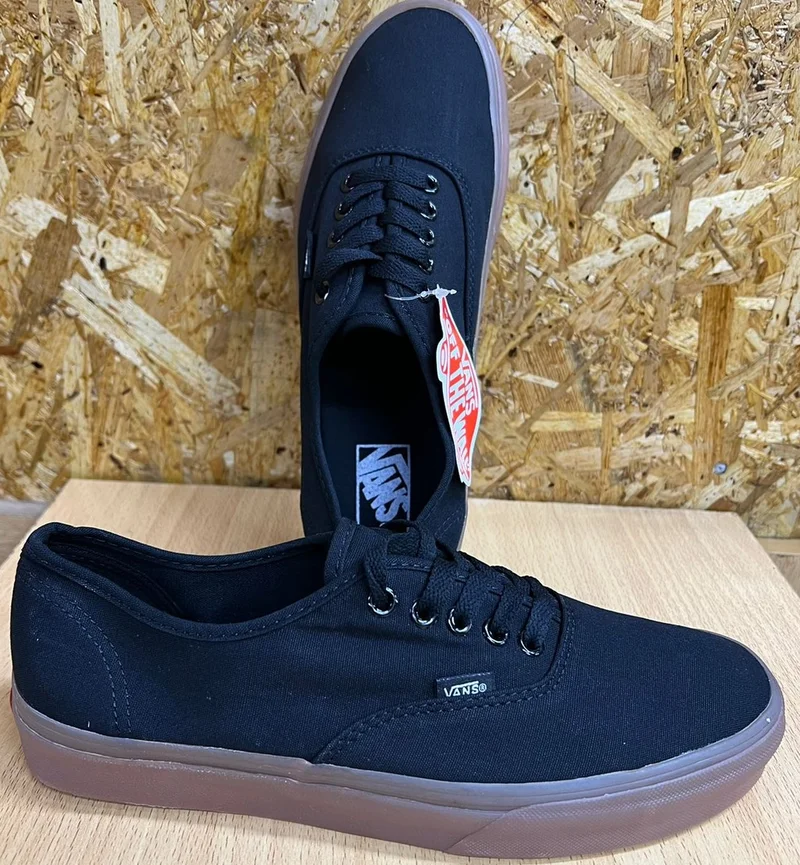Vans off the wall Double sole Black - Gum Sole