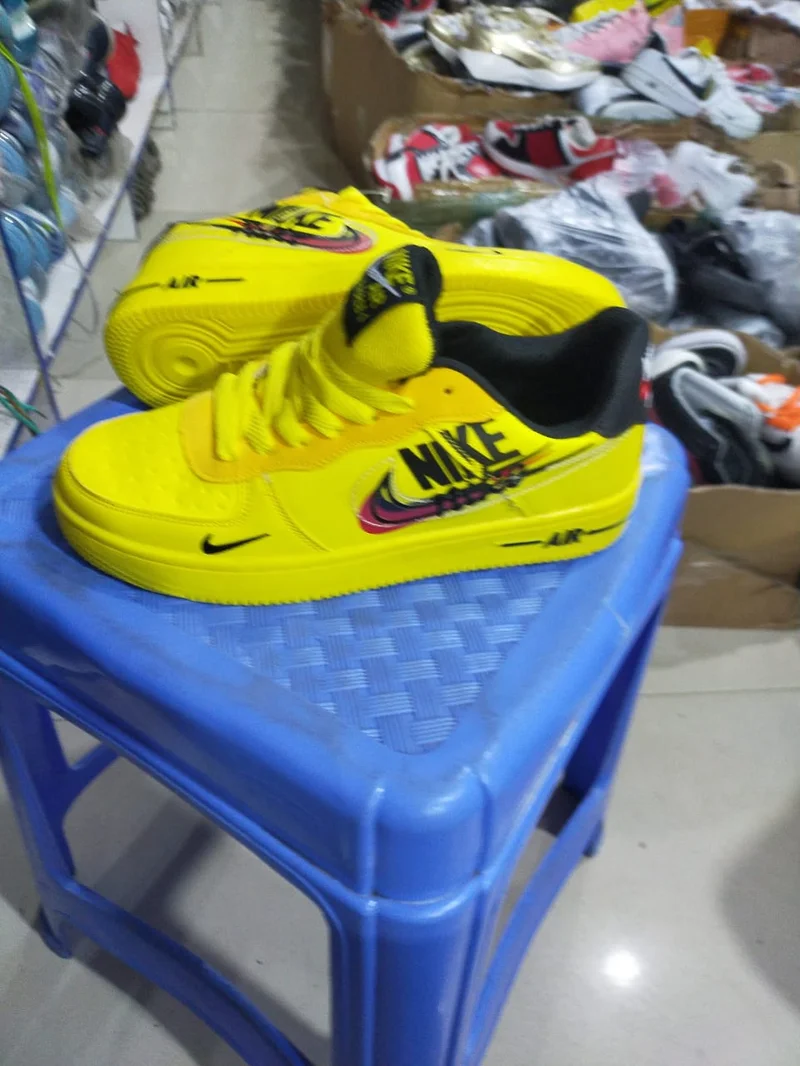 Yellow-Nike Air Force 1 special edition shoes