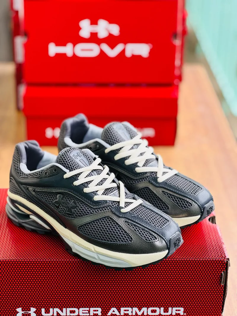 GREY UNDER ARMOUR  MEN'S SNEAKERS
