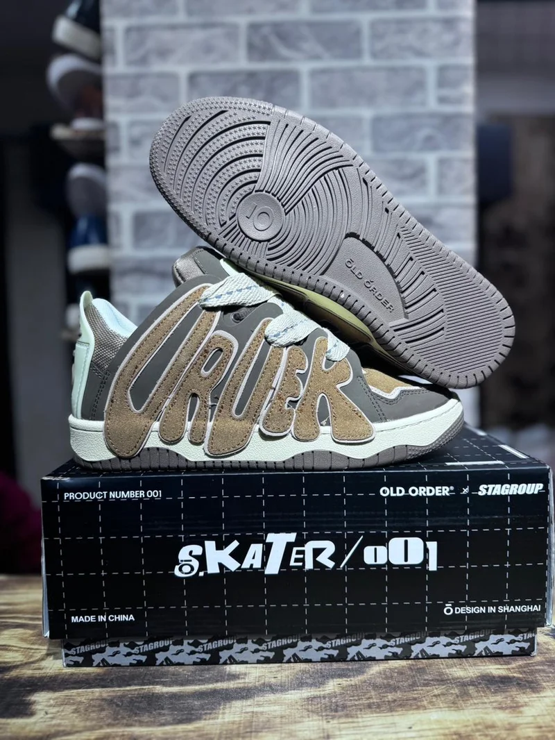 OLD ORDER SKATER/001 COFFEE SUEDE