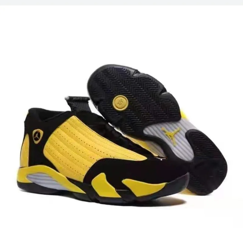 Air Jordan 14 Retro Thunder black/vibrant yellow-white