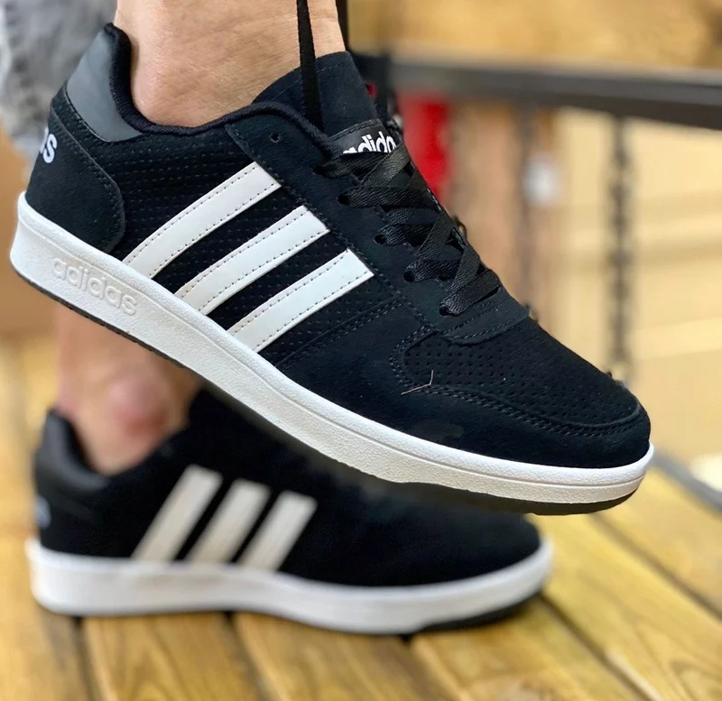 Adidas Adi Ease Black White Skating Sneakers