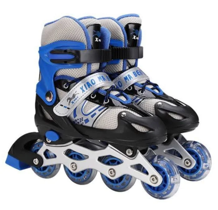 Children's Roller Skates PVC Kids Adjustable Comfortable Inline With Full Light