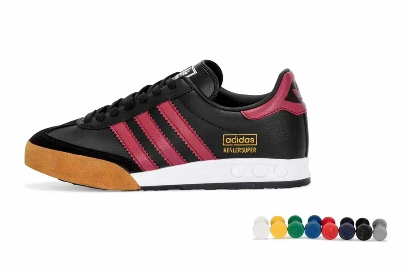 ADIDAS KEGLER SUPER BLACK-RED   SNEAKERS