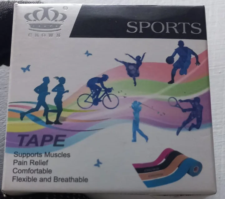 [ELASTICATHLETICTAPE] Elastic Athletic Tape Therapeutic Sports Tape, Latex free Medical Sport Tape