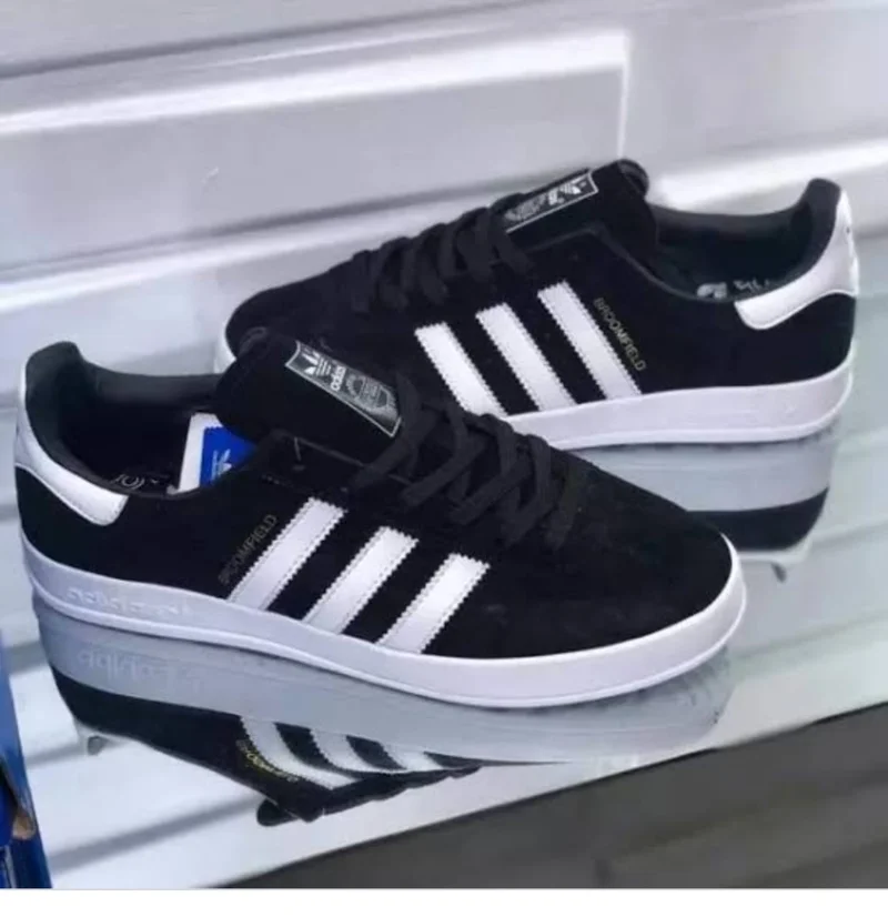 Adidas Originals Men's Broomfield Sneakers 'Black and White'