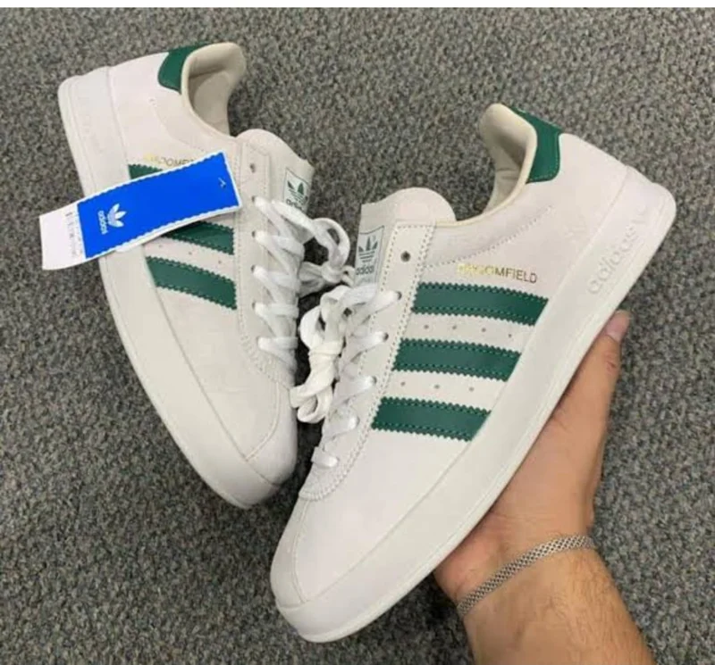 Adidas Originals Men's Broomfield Sneakers 'White and Green'
