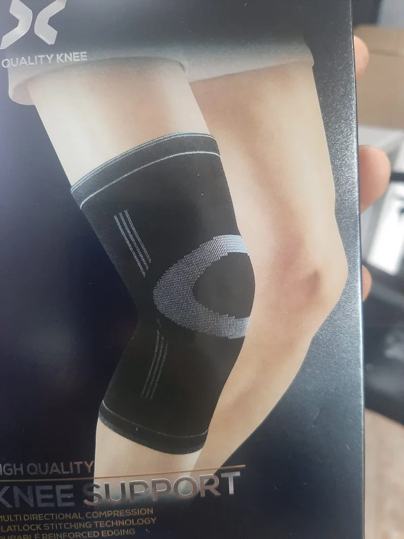 Fly Athletix Knee Compression Sleeve Brace Single Sleeve