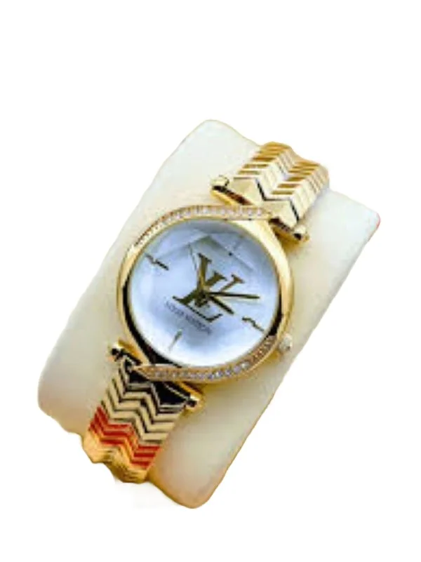 GOLD LOUIS VUITTON WATCH