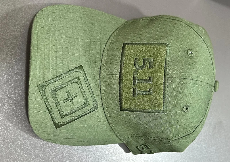 Green 5.11 Tactical Series Adjustable outdoor Hat Cap