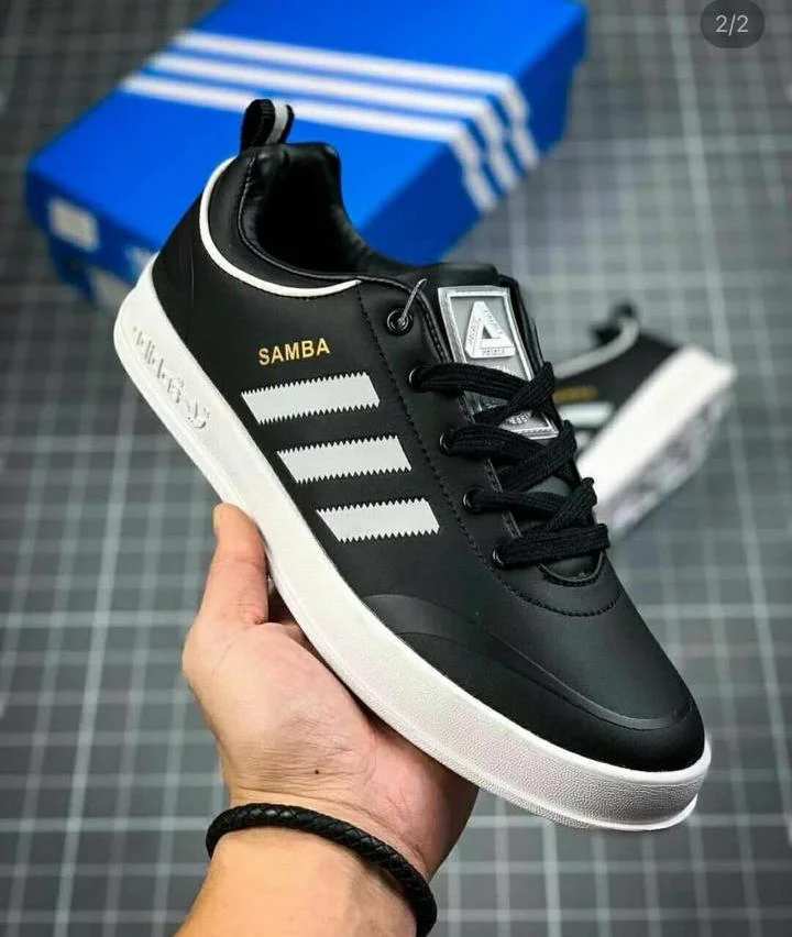 Adidas Samba Vegan Shoes Black Trainers Sneakers