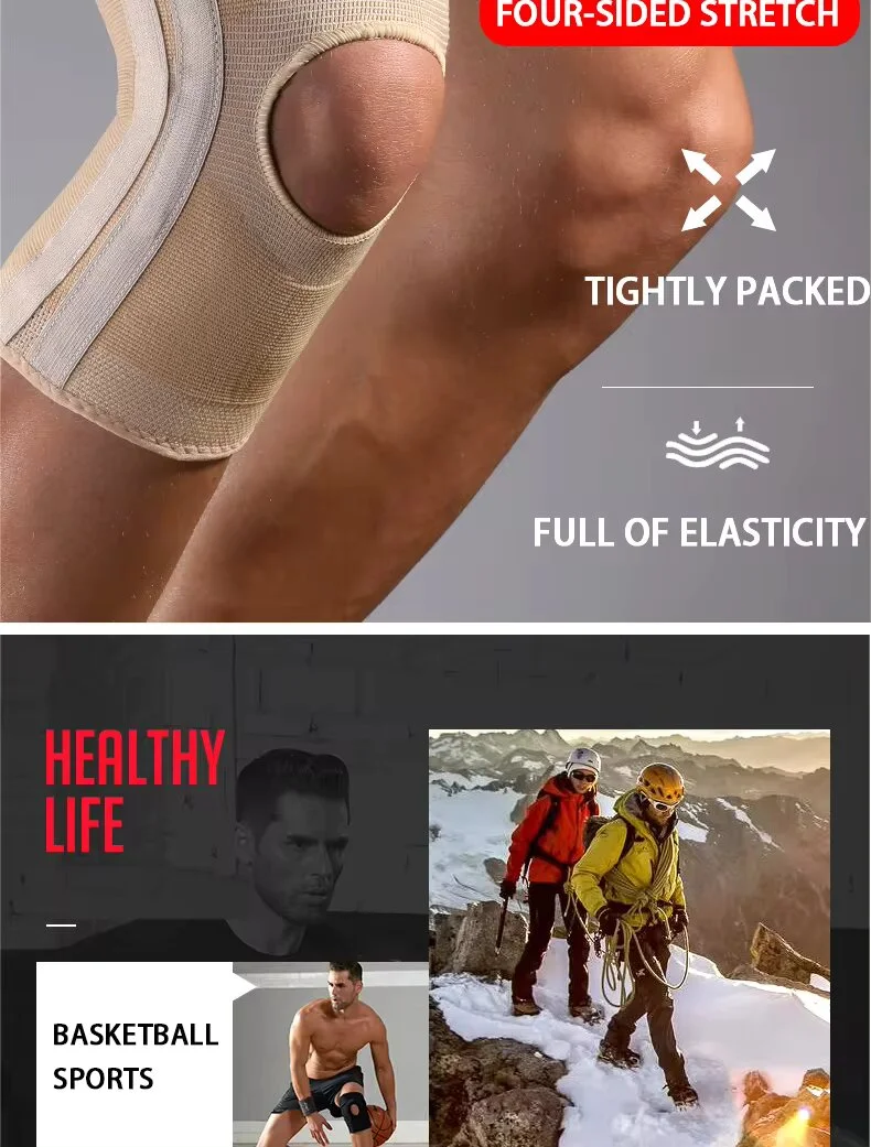 Knee Cap Support & Compression Sleeve  - Elastic