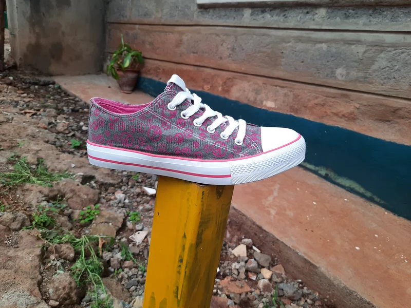 Ladies Pink Shoes.