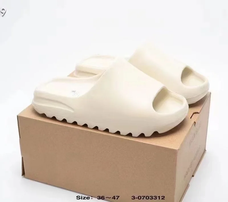 Adidas Yeezy Slide Pure White Casual Shoes