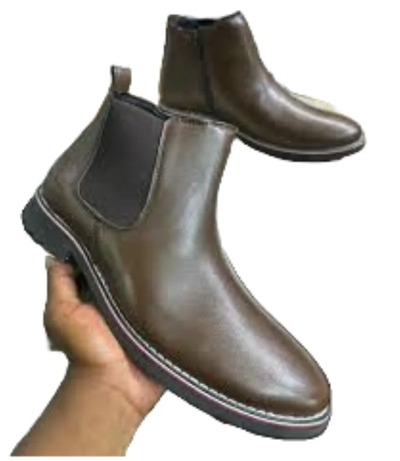 MEN’S BROWN CHELSEA BOOTS