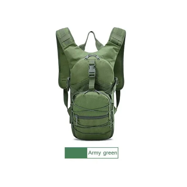 Military Tactical Hydration backpack bag (without water bladder) Army Green
