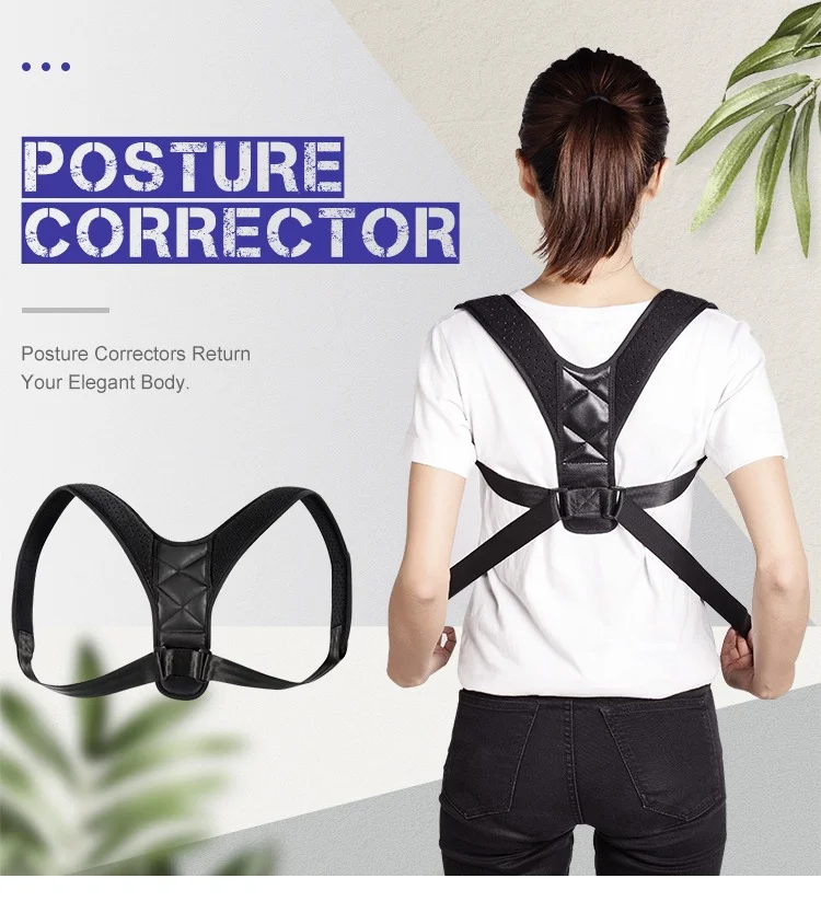 Adjustable Back Brace Shoulder Support Posture Corrector