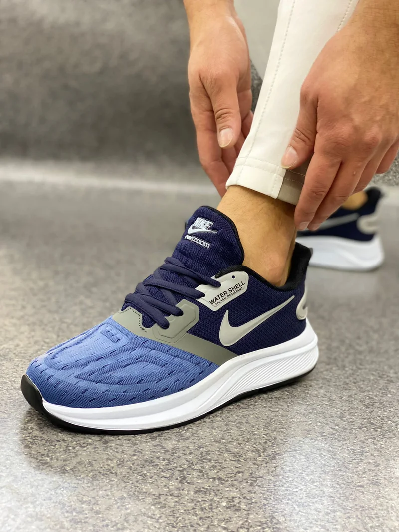 Nike Air Zoom  Water shell Splash Resistant in Sky Blue and Navy Blue