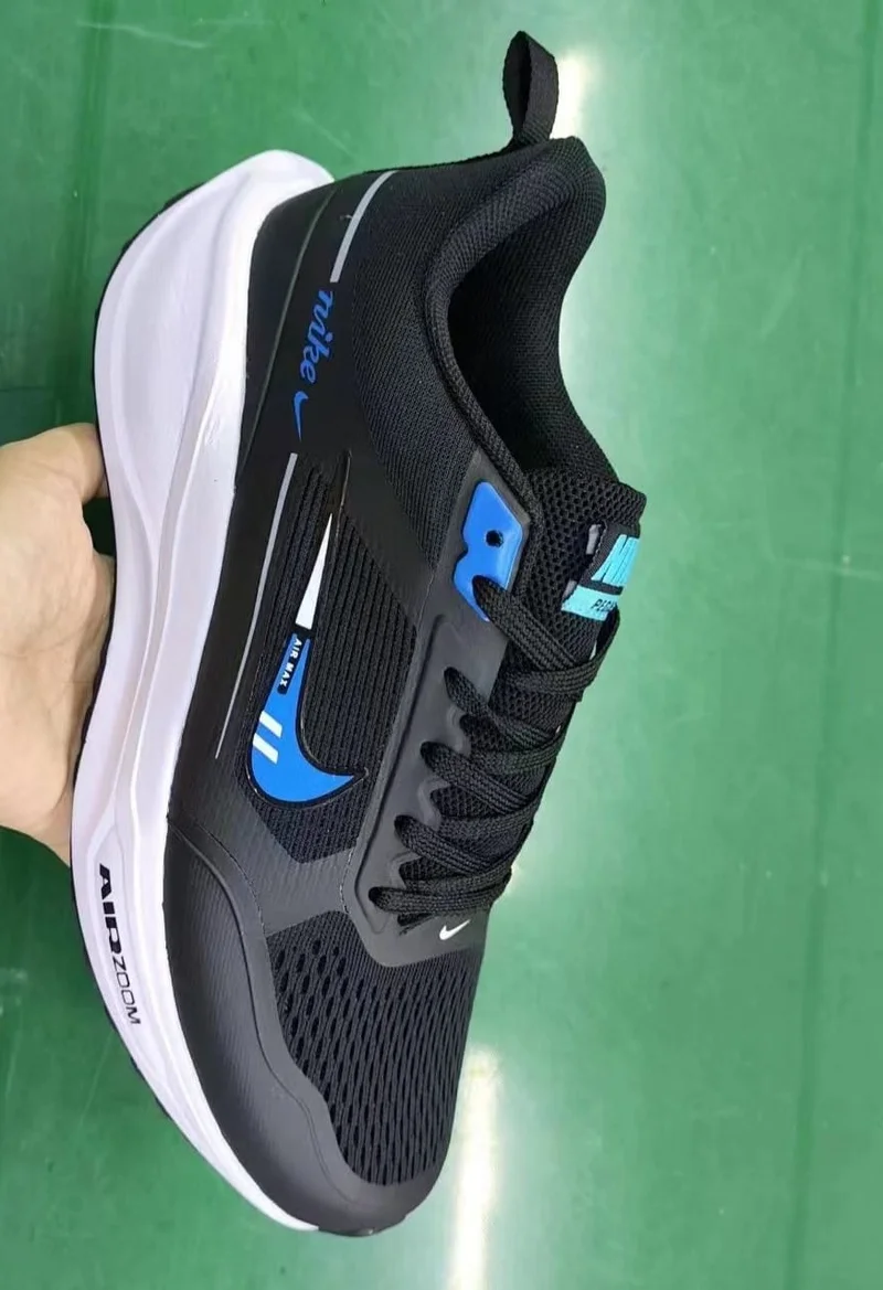 Nike Air Zoom Pegasus Sneaker- Blue Nike logo