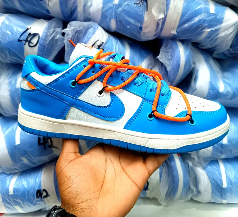 Nike Dunk Low Off-White Futura UNC sneakers