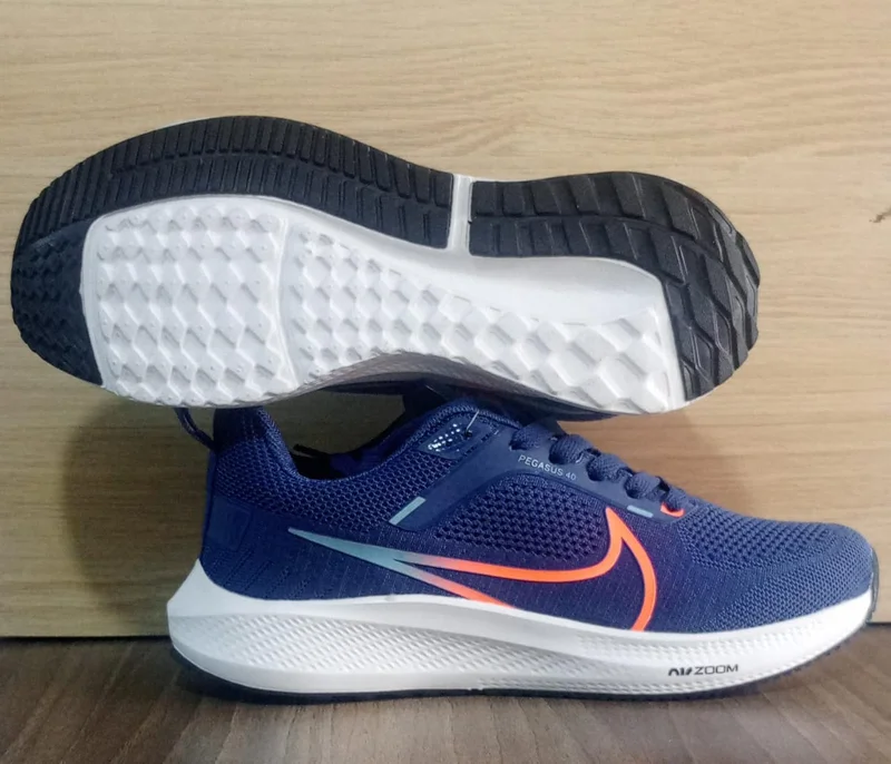 Nike Zoomx Running Shoes Blue Orange