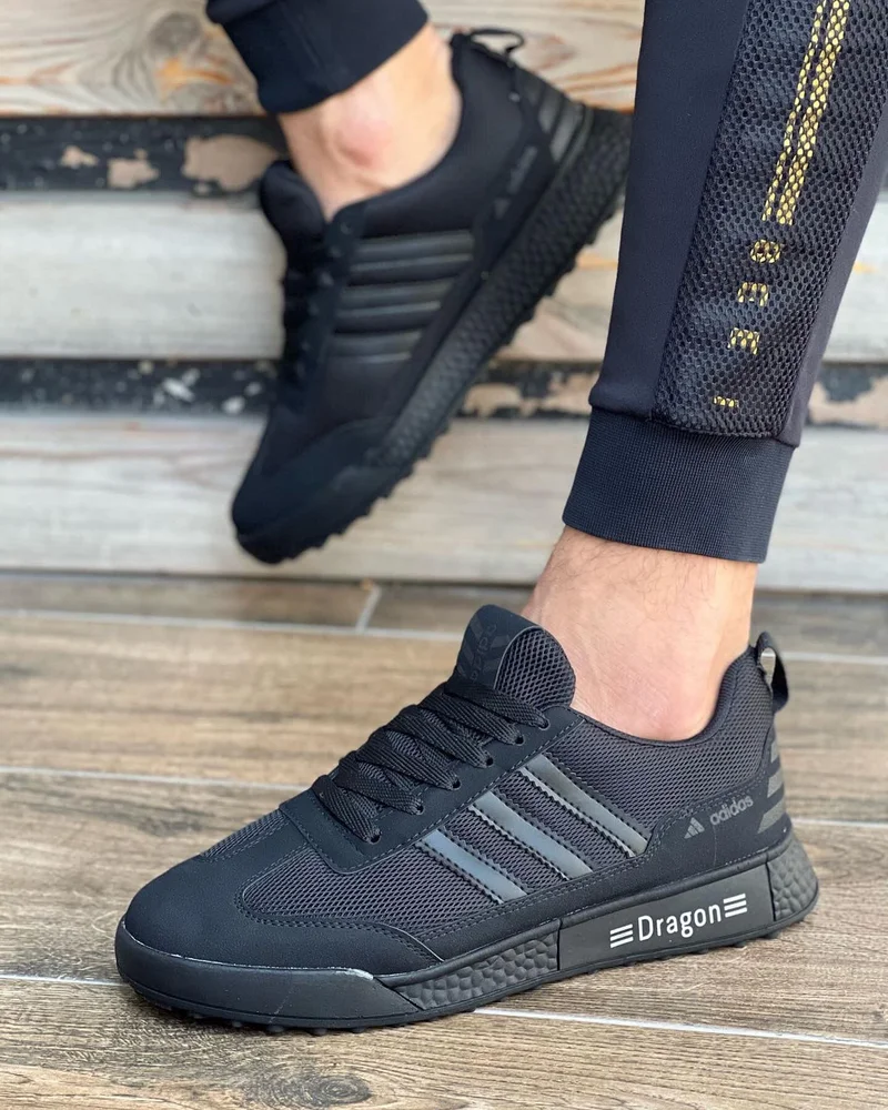 Originals Men's Dragon Adidas Sneakers Black and Grey
