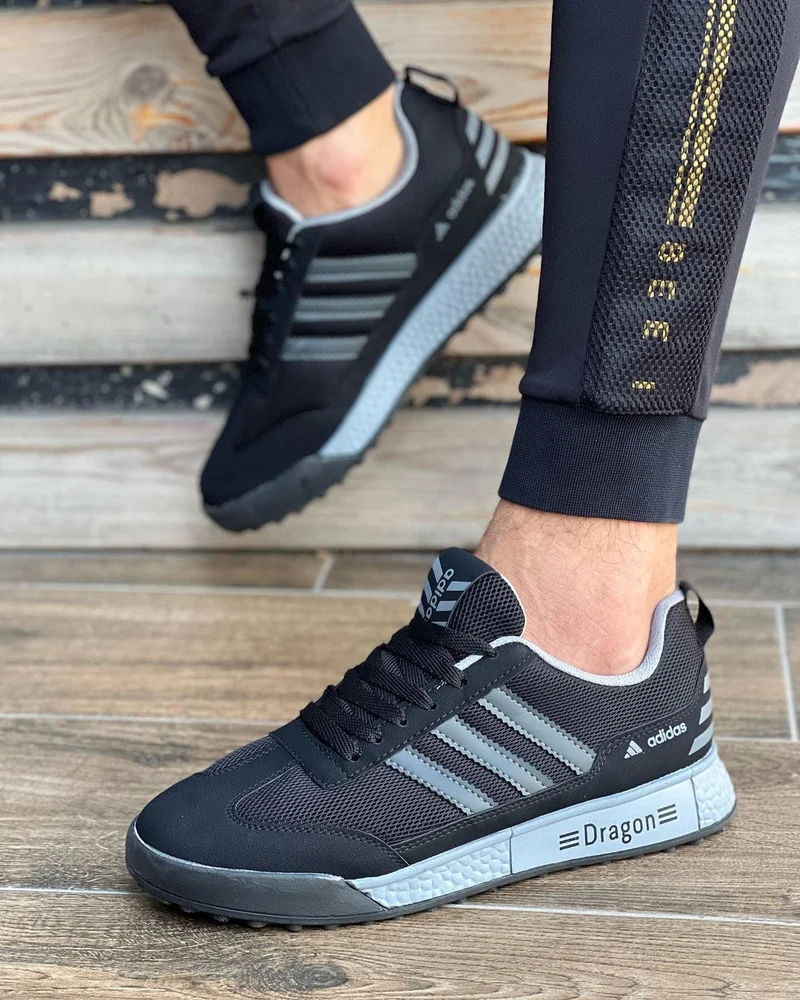 Originals Men's Dragon Adidas Sneakers Black, White, Grey