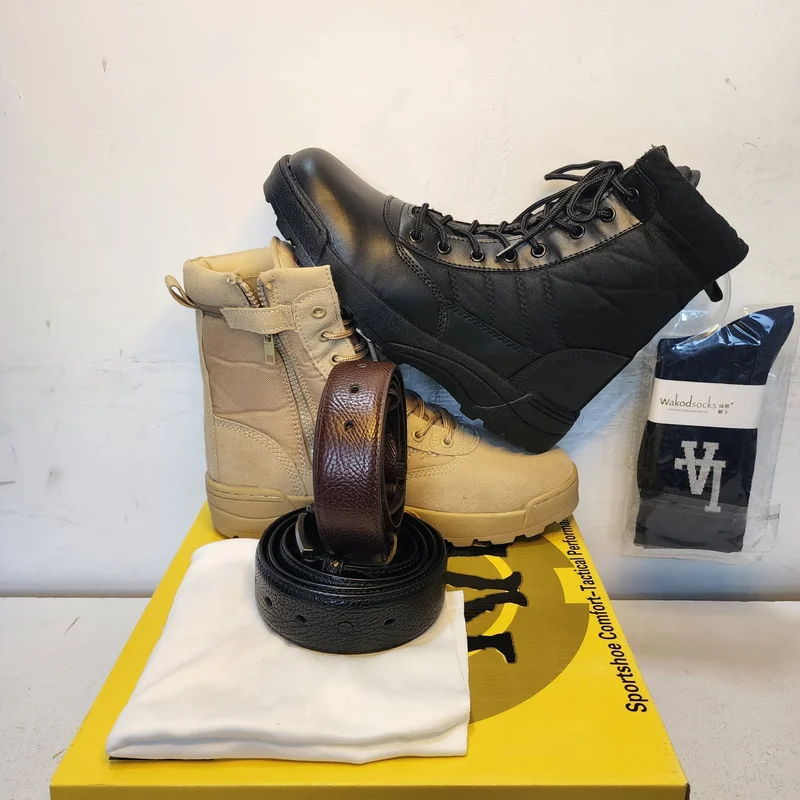 Outdoor Tactical Boots - Gift Set