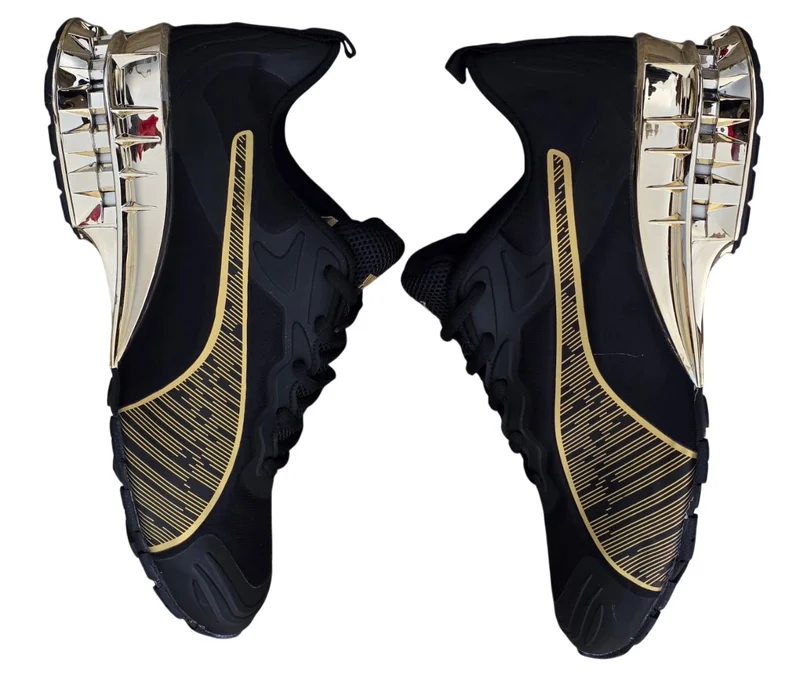 PUMA Running Shoes – Gold - Black – SoftFoam + Cushioning & Superior Grip