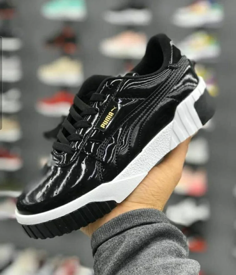 Puma Tennis Sneakers Black Sports Shoe