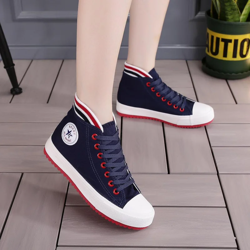 Quality and Durable Ladies  Rubbers Benbu fashion Blue High cut