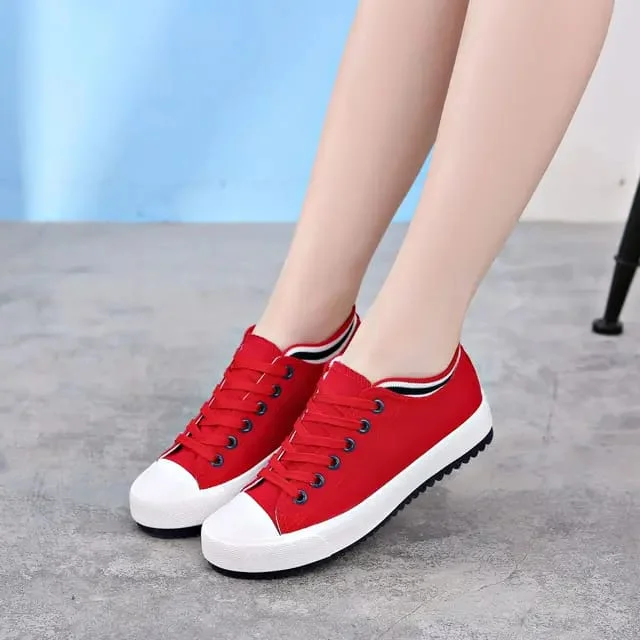 Quality and Durable Ladies  Rubbers Benbu fashion Red Low cut