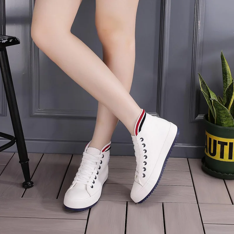 Quality and Durable Ladies  Rubbers Benbu fashion White High cut