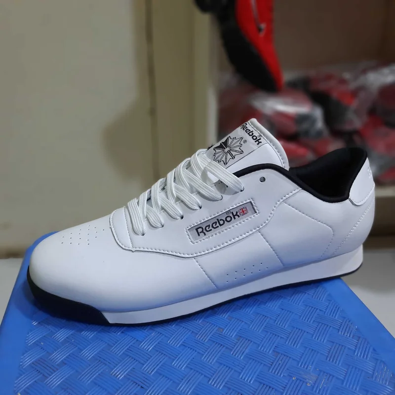 Reebok Black and White Sneakers