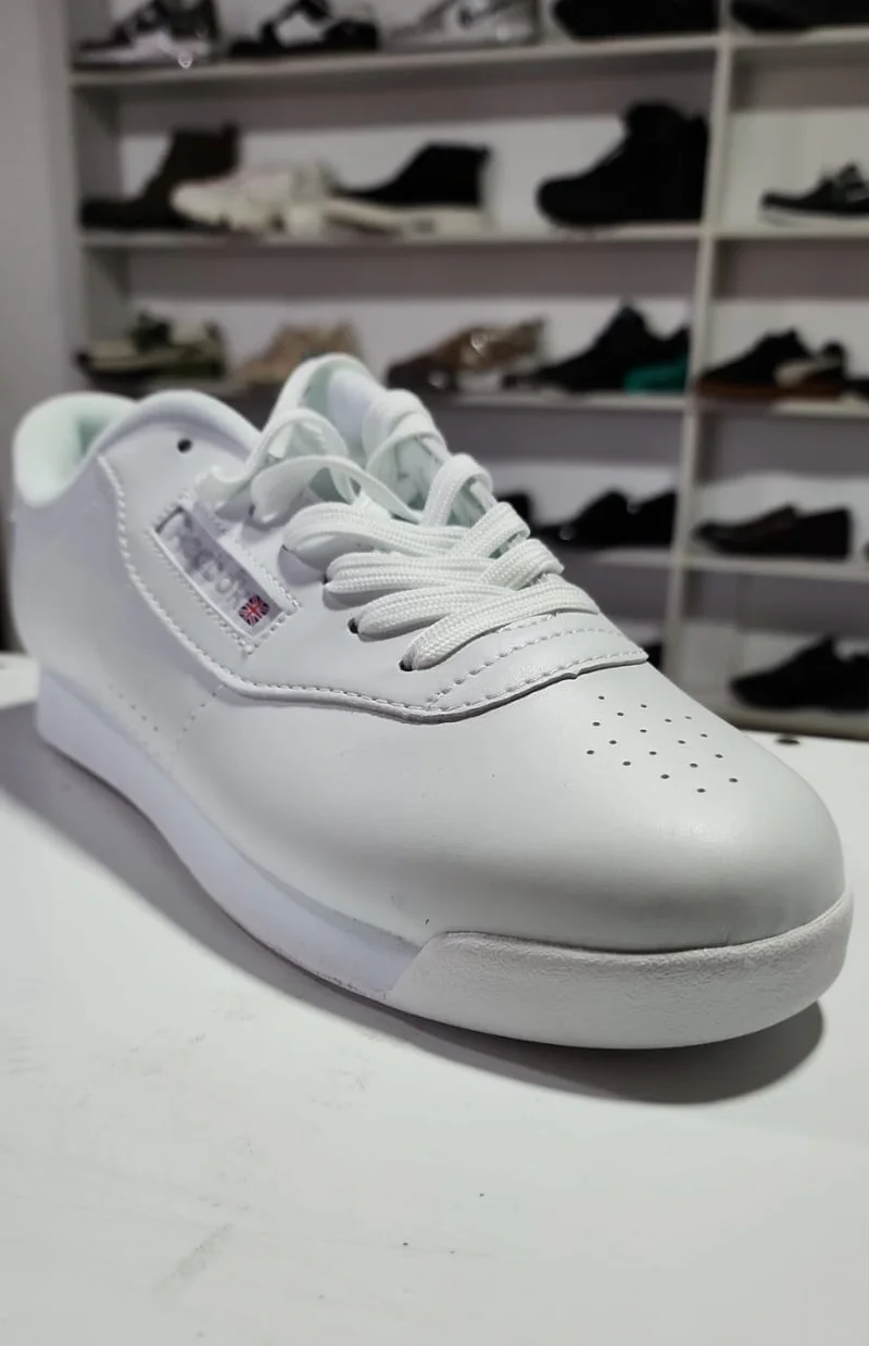 Reebok Classic All White Athletic Sneakers